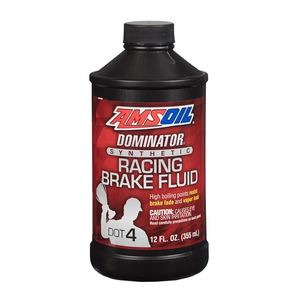 AMSOIL DOMINATOR® DOT 4 100% Synthetic Racing Brake Fluid | 12 oz (355ml)